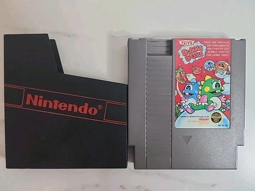 Bubble Bobble - Nintendo Entertainment System NES - Game Cartridge Only