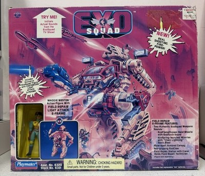 Exo Squad Maggie Weston with Field Repair Light Attack E-Frame Playmates 1994