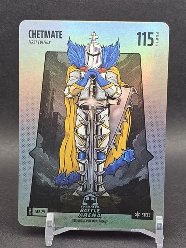 Chet Holmgren Chetmate Silver Battlefoil Bo Jackson Battle Arena Update SBF-29