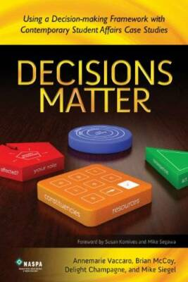 #ad Decisions Matter Using a Decision Making Framework with Contemporary Stud GOOD $6.77