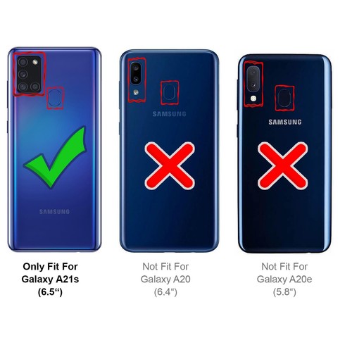 Etui Coque Pour Samsung Galaxy A21s Téléphone Portable Rabattable Housse Livre - Photo 7/7