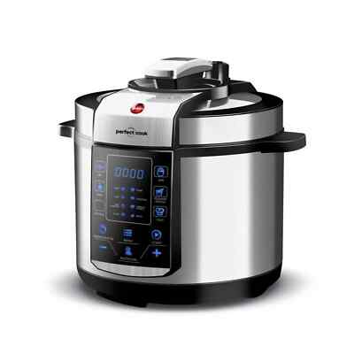 ELDOM SW500 Schnellkochtopf, 5 l, Edelstahl, Edelstahl, Aluminium, 900 W, 220 mm