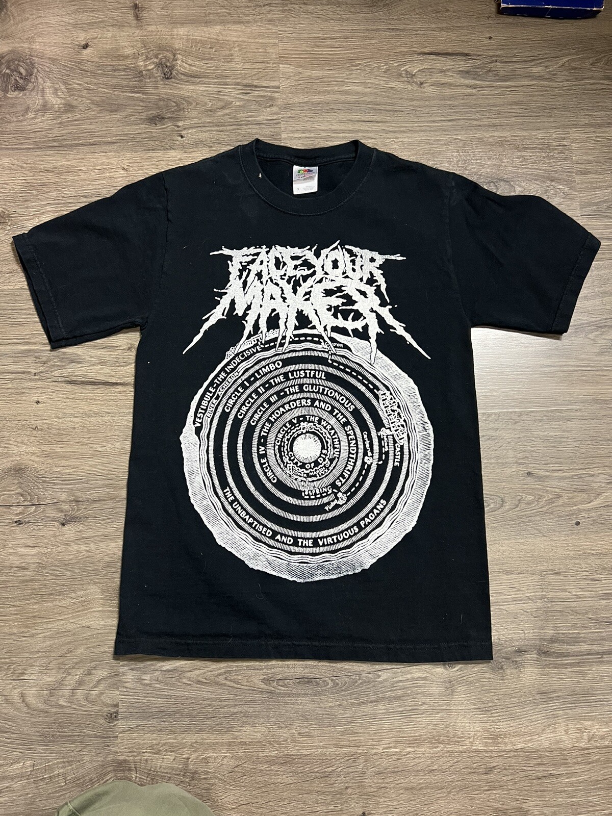 Face Your Maker Vintage Band Shirt 100 Cotton eBay