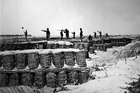 New 5x7 Civil War Photo: Soldiers in Fort Sedgewick, or Confederate "Fort Hell"