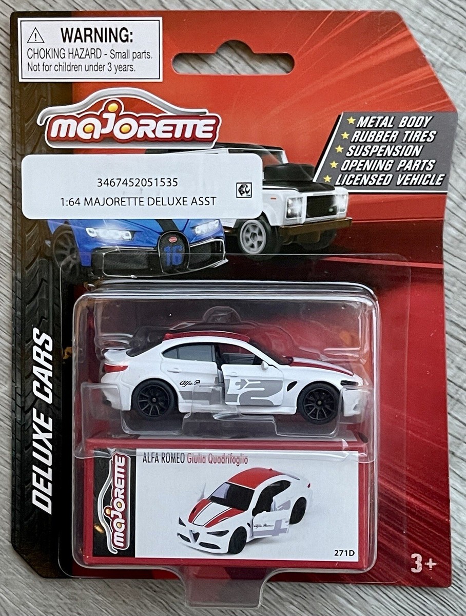 Majorette Deluxe Cars Alfa Romeo Giulia Quadrifoglio 271D Die-Cast