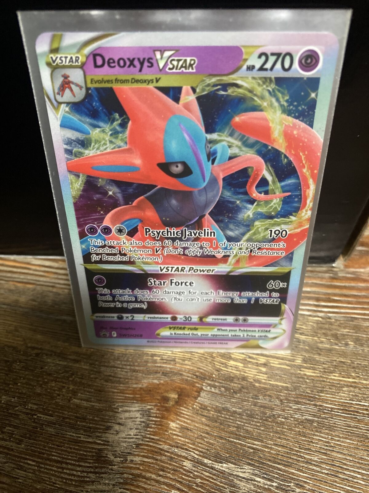 Pokémon TCG Deoxys V SWSH Black Star Promos SWSH266 Holo Promo for sale  online