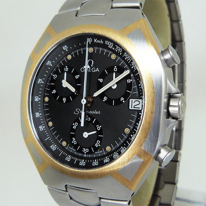 Omega Seamaster Polaris Chronograph Date Quartz Mens Watch
