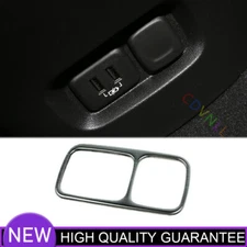 Rear USB Socket Switch Cover Strip For Chevrolet 2016-2021 Malibu Black Titanium