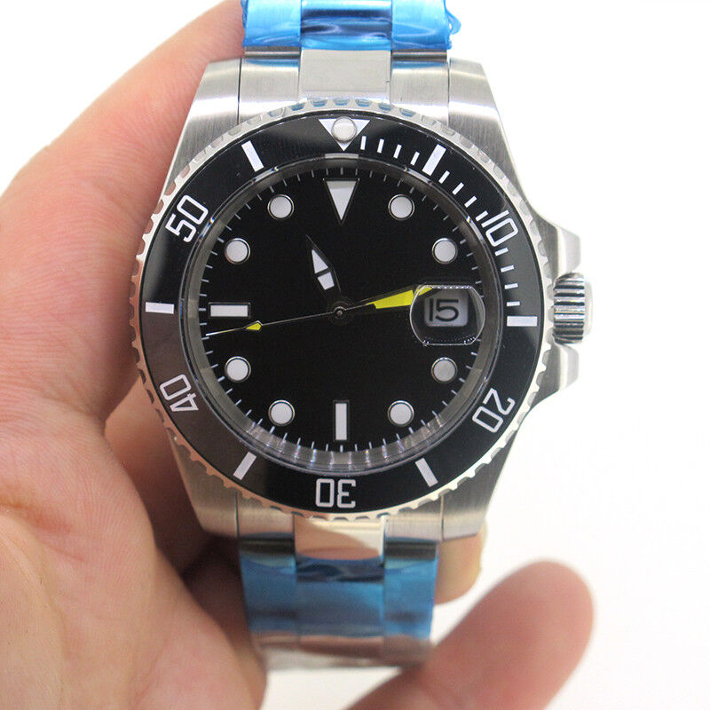 40mm Parnis Sapphire Automatic Movement Men's Mechanical Watch Luminous Marker Nowości, WYPRZEDAŻ