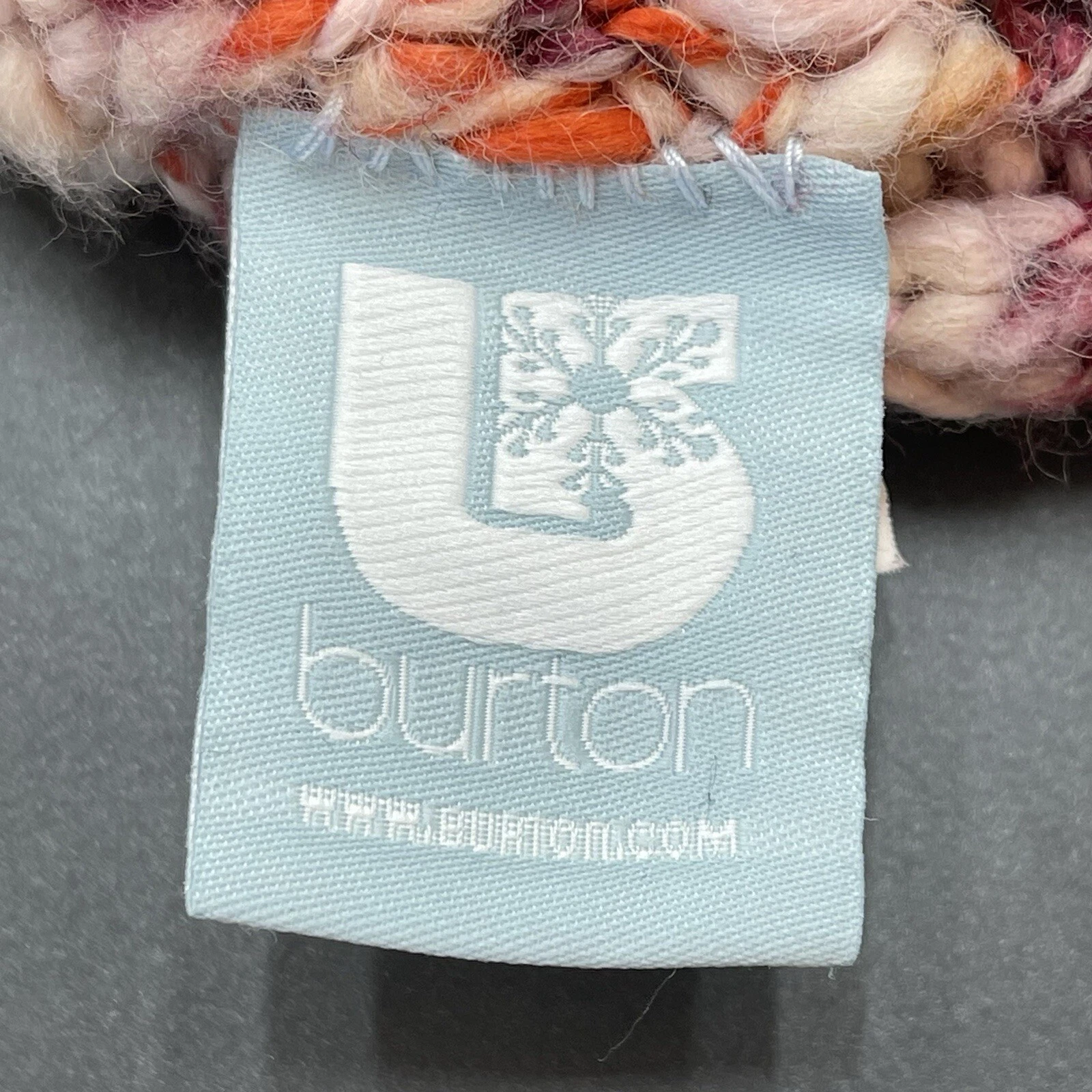 burton chunky knit acrylic snowboard ski snow 