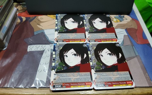 RUBY: HUNTRESS WANNABE X 4 TD RWBY WEISS SCHWARZ ENGLISH