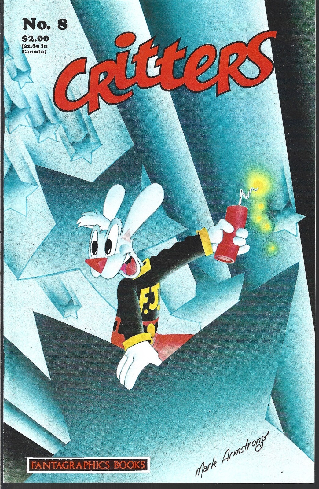 Critters #8 (Vf/Nm) Copper Age, Check My 1980'S Funny Animal Category
