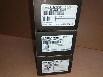 (30) Schurter 1241.6621.1120000 Anti-Vandal Push Button Momentary Panel switches