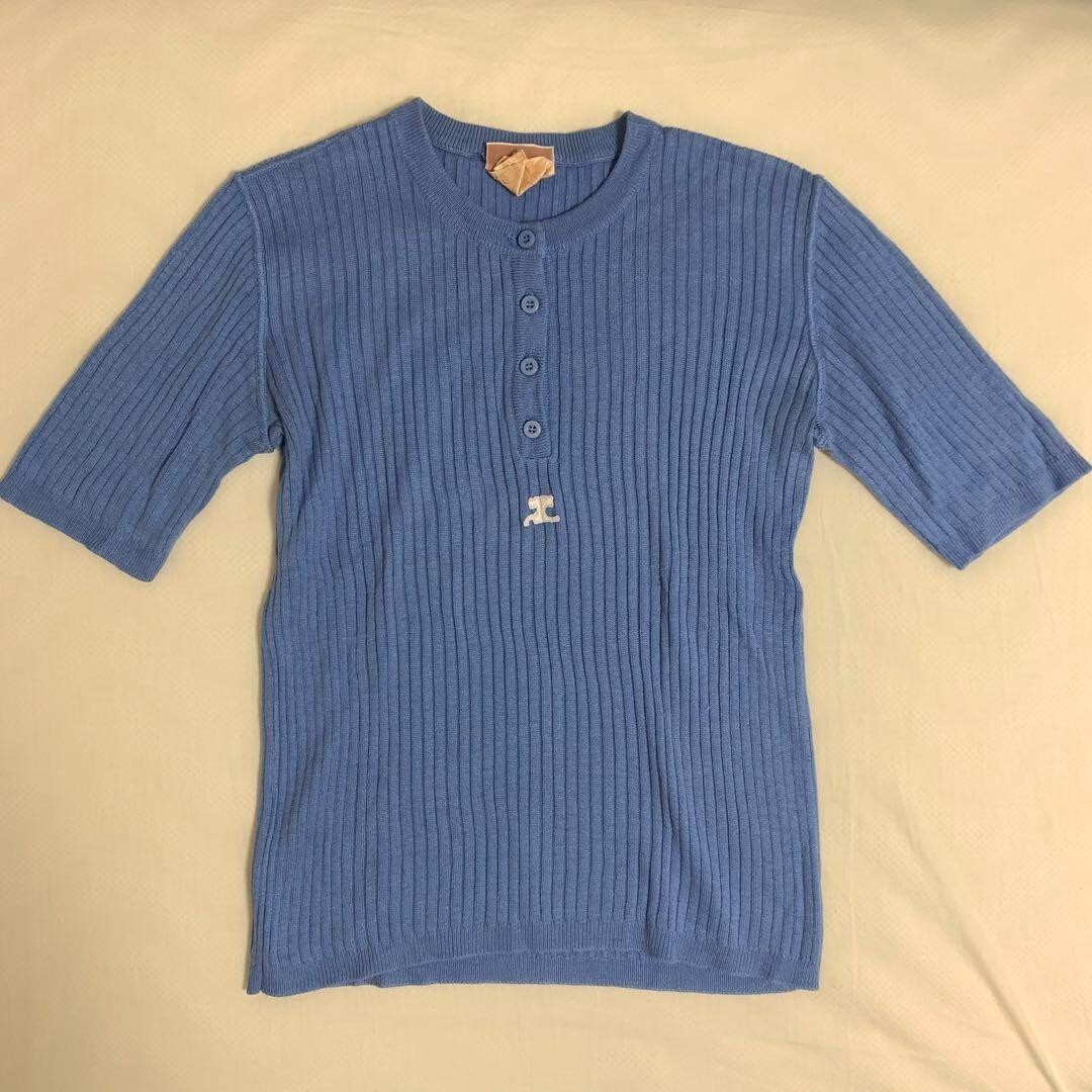 courrèges - vintage rib knit Courrèges Rib Tops Vintage Size S | eBay