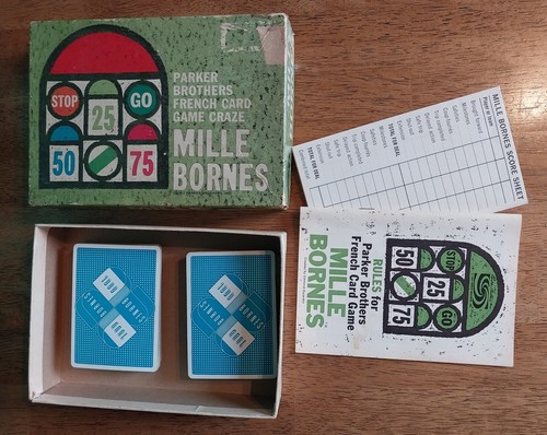 Mille Bornes édition Spéciale 1962 – Jeu De Cartes Vintage Dujardin, Dessins Pierre Praquin, édition Limitée