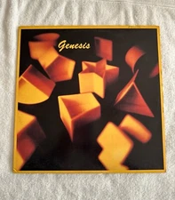 GENESIS Self Titled LP Vintage Vinyl Record 80116-1 Atlantic Lyric Sheet Sleeve