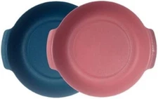 2pc, Nineware Microwave Party Camping Pasta Pizza Bowl Dishwasher Safe BPA free