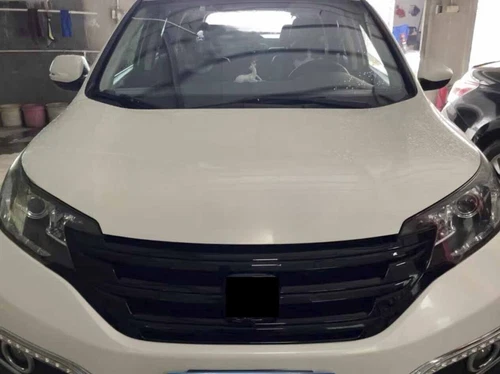 For CRV CRV 2012 2013 2014 1X Front Bumper Mesh Grill Vent Cover Black - Picture 6 of 6
