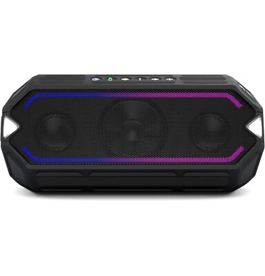 Altec Lansing HydraBoom Rechargeable Waterproof Portable Speaker Great Condition