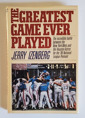 Greatest Game Ever Played By Jerry Izenberg 1987 