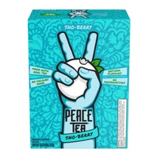 12 Cans of Peace Tea Sno-Berry Can 341ml/ 11.5oz Each 