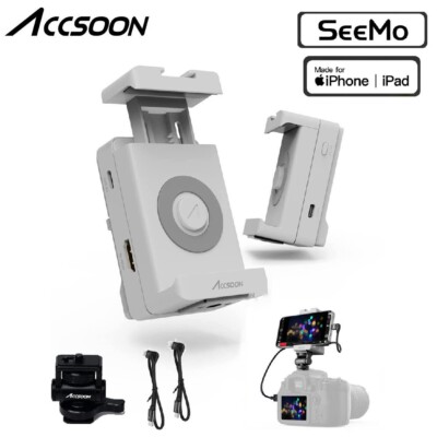 Accsoon SeeMo HDMI to IOS Transmitter for Phone iPhone iPad 60fps Live Streaming