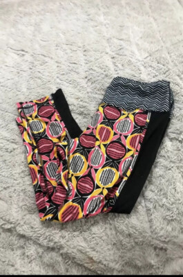 Zelos Womens Activewear Capri Leggings 