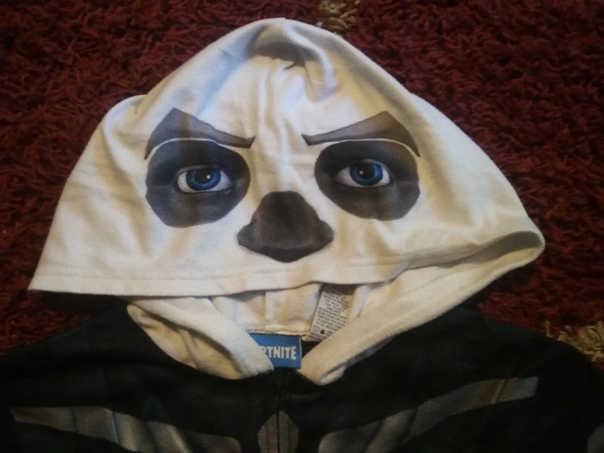 Fortnite Skull Trooper adulte une pi ce pyjama zipp squelette taille A