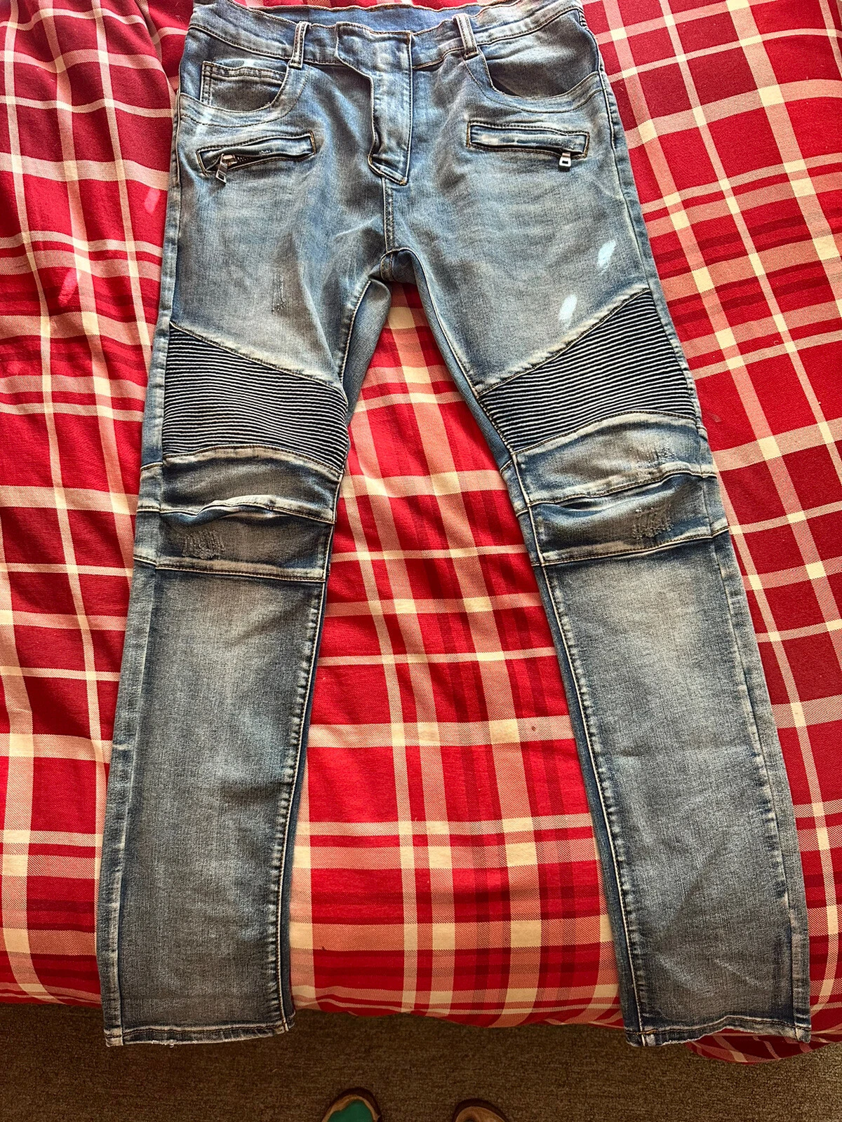 Balmain — Balmain Biker Denim sz 32