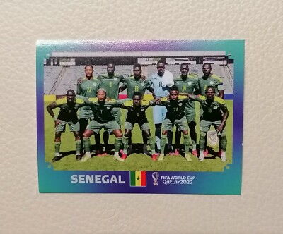 PANINI FIFA WM STICKER QATAR 2022 SEN 1 TEAM SENEGAL ORIGINAL NEU