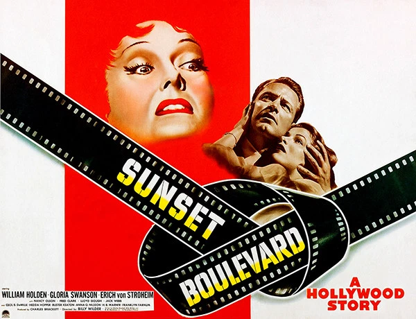 Sunset Boulevard - 1950 - Movie Poster | eBay