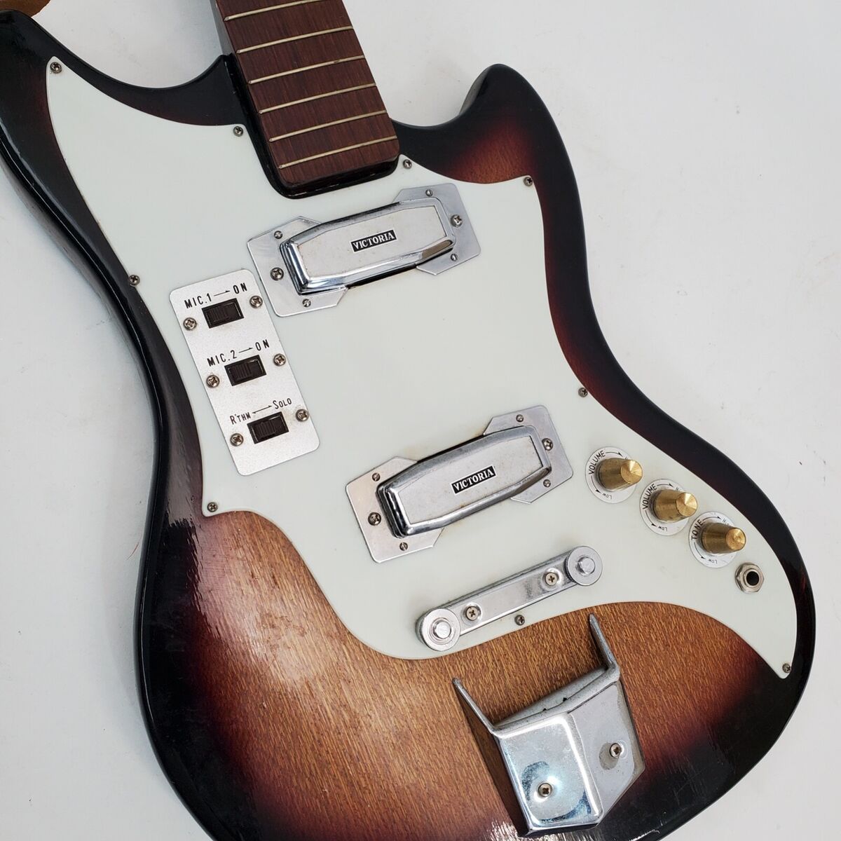 Vintage (60's) MIJ Victoria Zen-on Electric Guitar w/Unique Vintage (60's) MIJ Victoria Zen-on Electric Guitar w/Unique