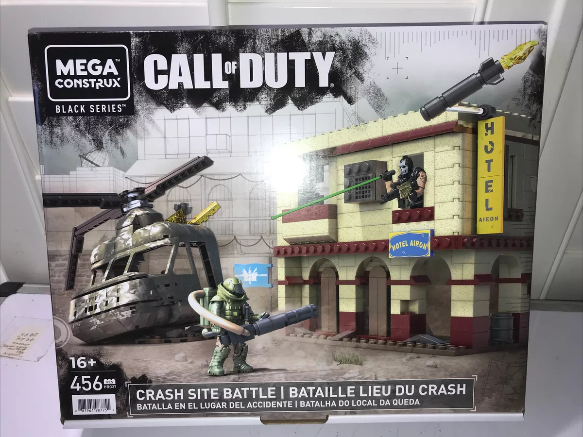 Mega Construx Call Duty Crash Site Battle Construction Set Building Sealed  Play 887961987751