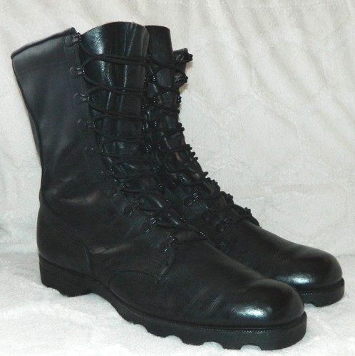 ro search mens 11 n military combat army boots black leather