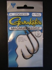 Gamakatsu Magnum Assist Hook size 8/0 qty 2 h...