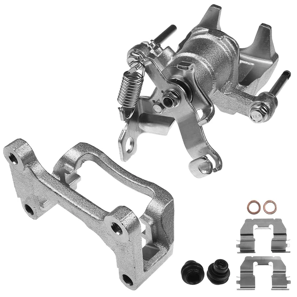 2 peças pinças de freio traseiras com suporte para Chevrolet Malibu 2016-2020 turboalimentado - Imagem 3 de 4