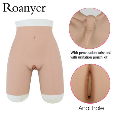 Roanyer Silikon Unterhose für Frauen mit Künstlicher Vagina Zur Mtf Verkleidung