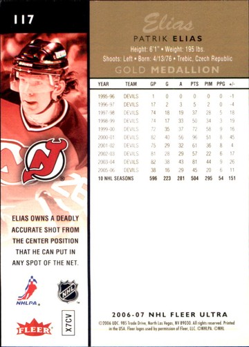 2006-07 Fleer Ultra NHL Hockey SPs RCs Inserts Stars VOUS CHOISISSEZ 🥅🏒 Upper Deck - Photo 141 sur 249
