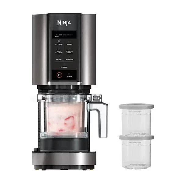 Ninja CREAMi NC302EU Ice Cream Maker & Dessert Maker Ice Cream Maker 2 Containers