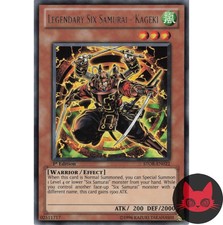Yugioh Legendäre Sechs Samurai - Kageki STOR-DE022 Rare 1. Auflage NM