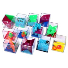 Schramm  12x Geduldsspiel Mini Denkspiel Knob...