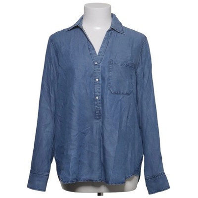 s.Oliver, Jeanshemd, Größe: 36, Blau, Lyocell, Einfarbig, Denim, Damen #BGo