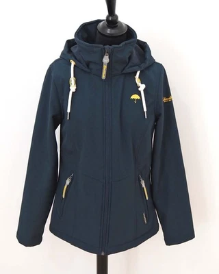Schmuddelwedda Damen Regenjacke Grösse M Kapuze Übergangsjacke P546 - Bild 1 von 4