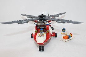 Lego City Rescue Helicopter-7903- Complete w/ Instructions & Checklist of Parts