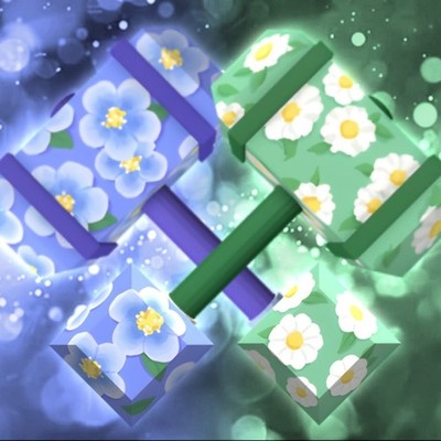 Blue Fax Set And Daisies Set Flee The Facility FTF