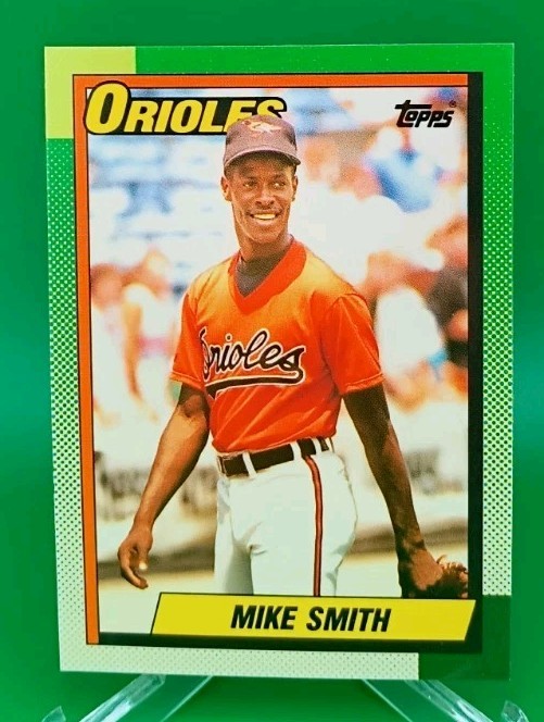1990 Topps - Mike Smith #249 Collector's Edition (Tiffany) (RC)
