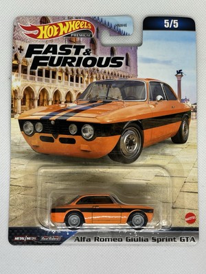 2023 Hot Wheels Fast & Furious Premium Mix 3 #5 Alfa Romeo Giulia Sprint GTA