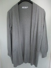 Leichte Strickjacke Damen grau Gr. L