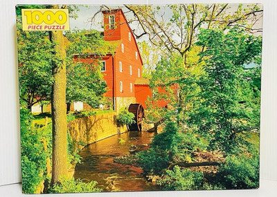 The Red Mill Golden 1000 Fully Interlocking Piece Puzzle 21 X 27'' 4777-48 Sealed