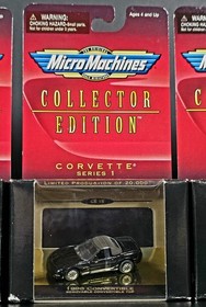 Lot of 10 Micro Machines Collector Edition Corvette Series 1 Sealed Cars
